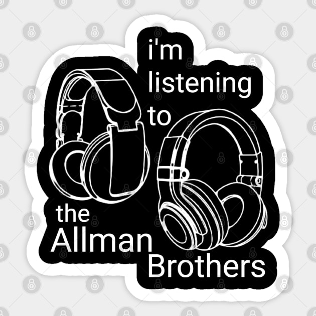 Allman Brothers Sticker by St1